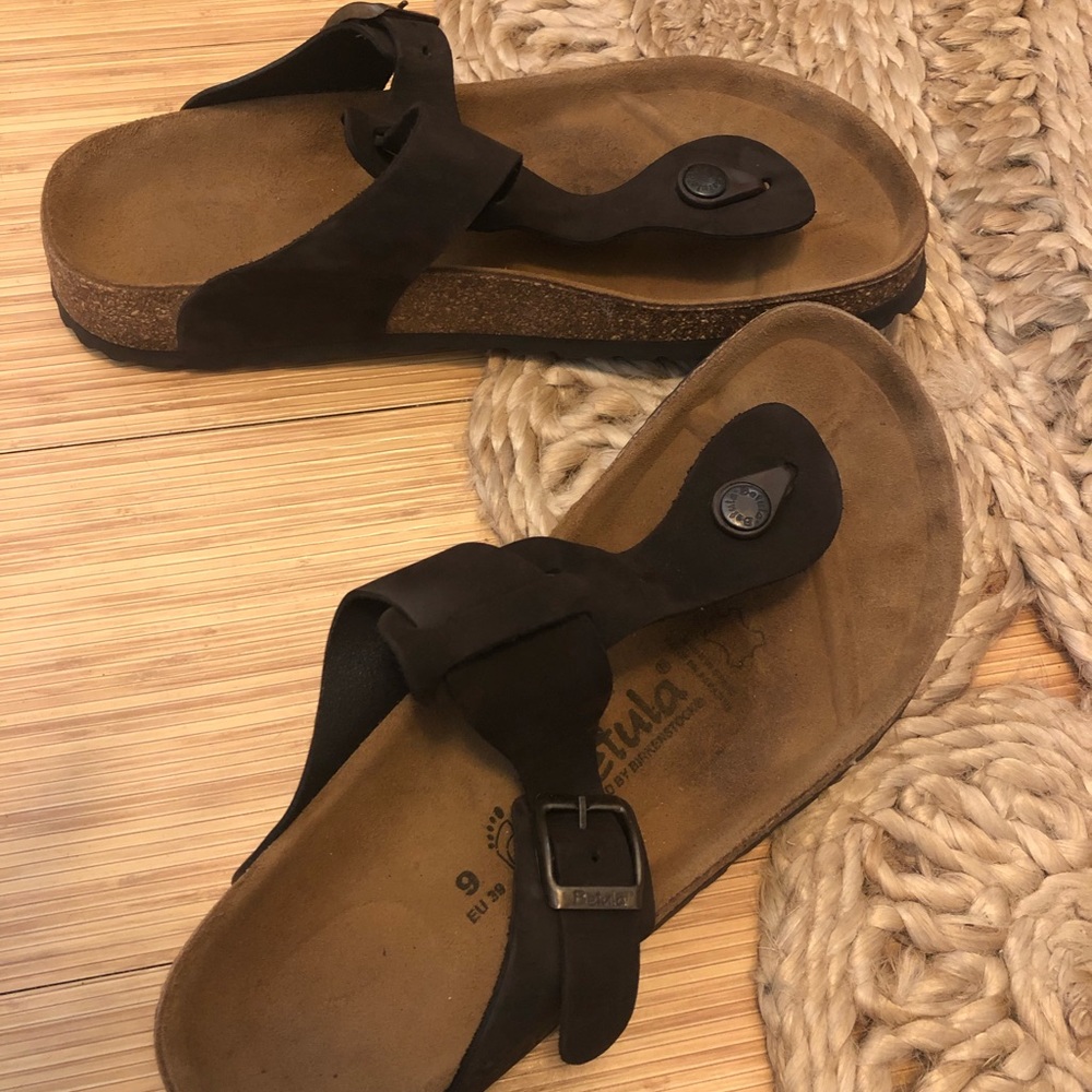Birkenstock Brown Betula Thong Sandal